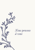 Pens&eacute;es apaisantes et douceur florale